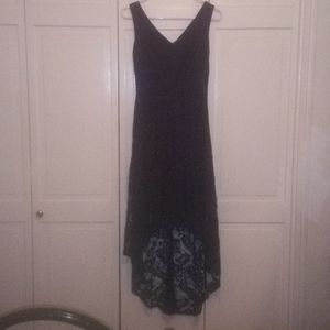 Lace high low dress